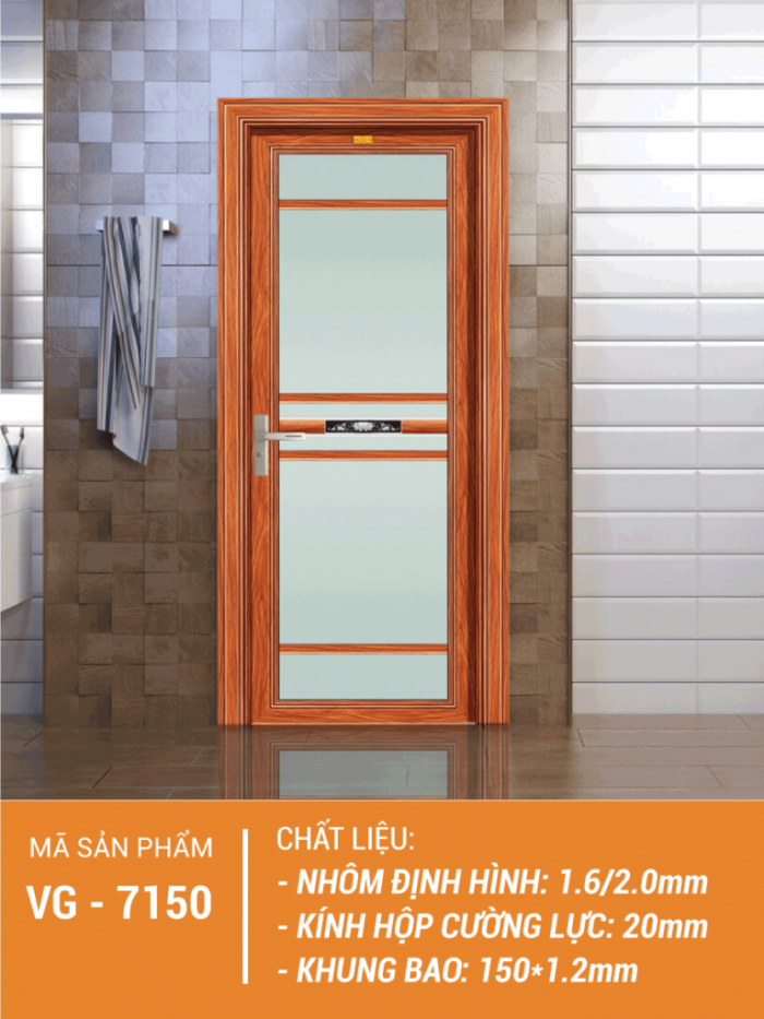 Cửa phòng tắm VG 7150