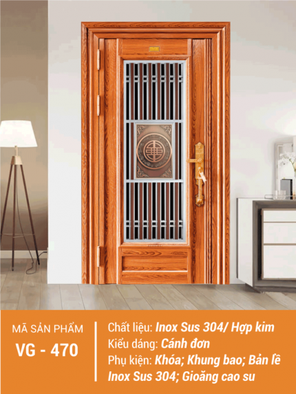 Cửa thông phòng VG 470