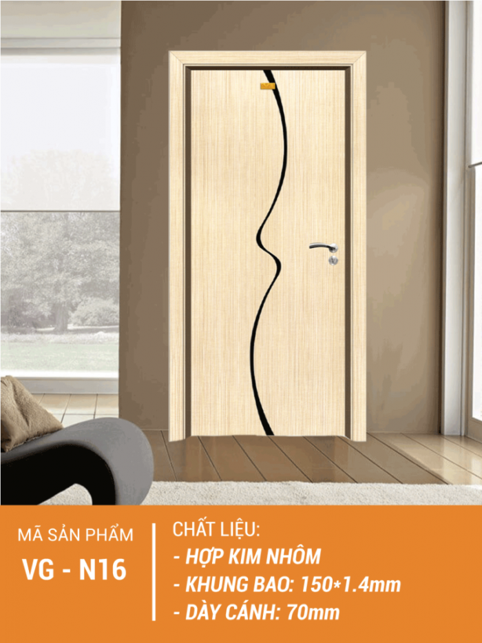 Cửa thông phòng VG N16