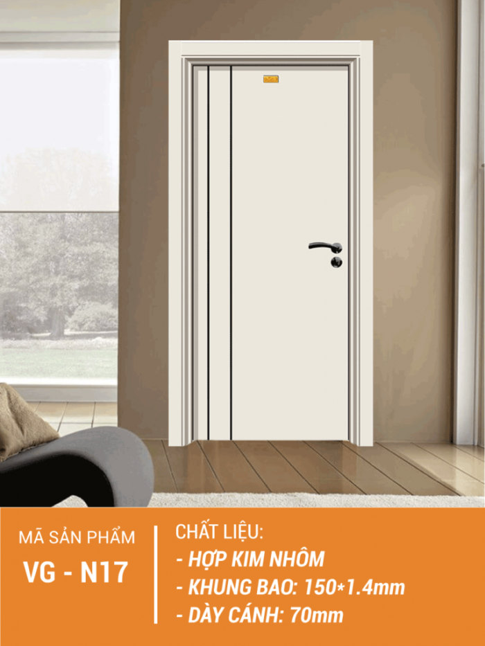 Cửa thông phòng VG N17