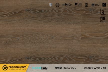 Sàn gỗ FP956 Natur Oak 8mm AC4