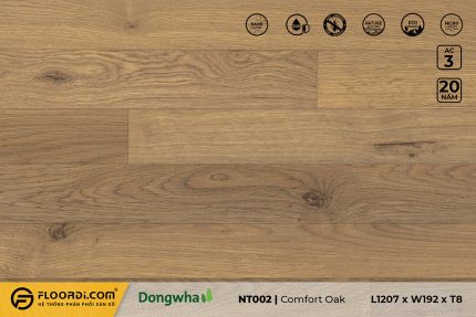 Sàn gỗ NT002 Comfort Oak 8mm AC3