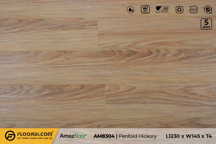 Sàn nhựa AM8304 Penfold Hickory - 4mm