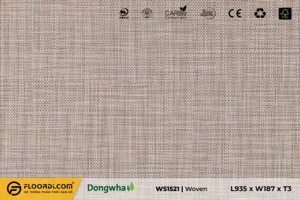 Sàn nhựa WS1521 Woven - 3mm