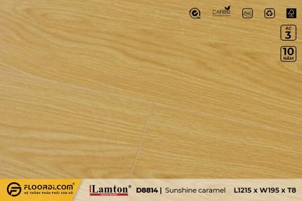 Sàn gỗ D8814 Sunshine Caramel 8mm