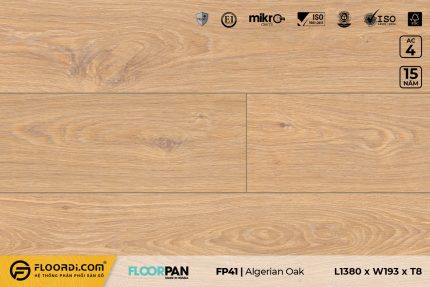 Sàn gỗ FP41 Algerian Oak 8mm AC4