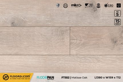 Sàn gỗ FP552 Matisse Oak 12mm AC5