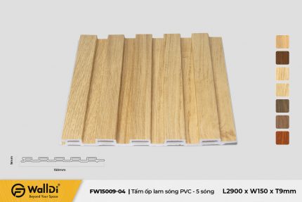 Lam nhựa 5 sóng FW15009-04 - Nice Oak - 9mm