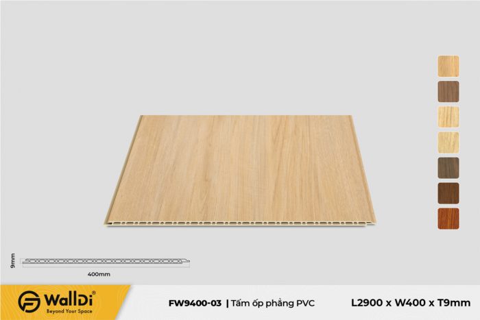 Tấm ốp tường FW9400-03 - Natural Oak - 9mm