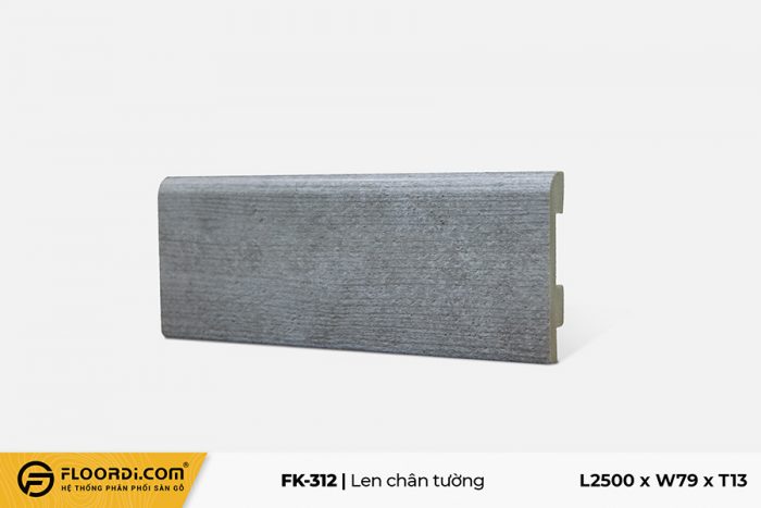 Len chân tường FK-312 Dark Gray 13mm