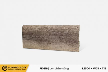 Len chân tường FK-318 Wine Brown 13mm