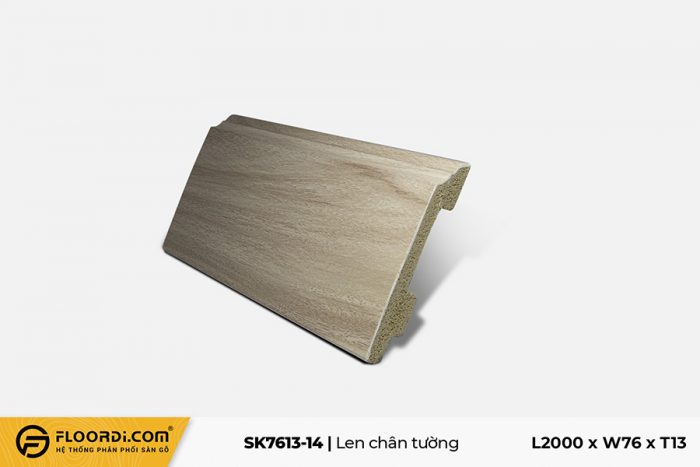 Len chân tường SK7613-14 Bright White 13mm