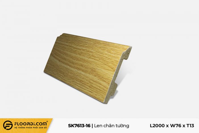 Len chân tường SK7613-16 Pale Yellow 13mm