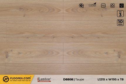 Sàn gỗ D8808 Taupe 8mm AC3