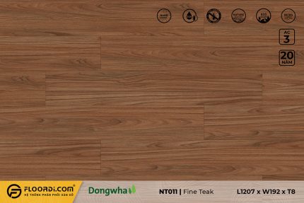 Sàn gỗ NT011 Fine Teak 8mm AC3